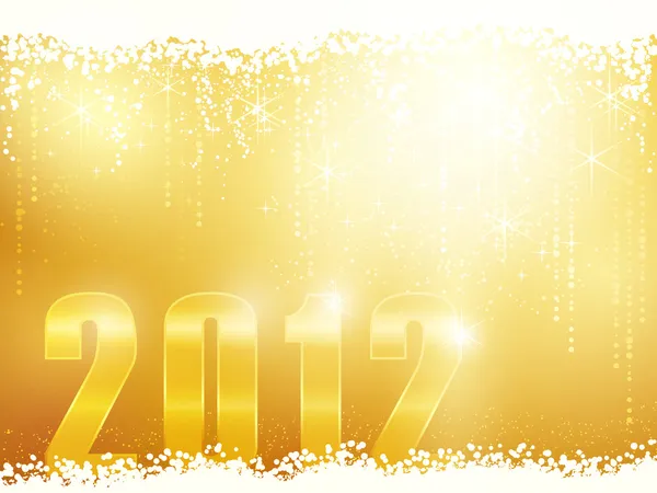 Szczęśliwego nowego roku 2012 karty — Wektor stockowy