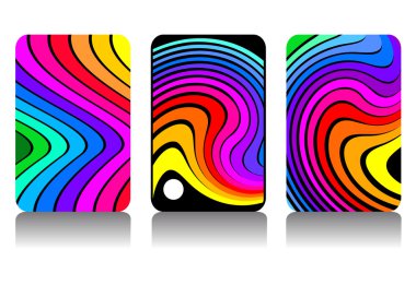 Rainbow design clipart