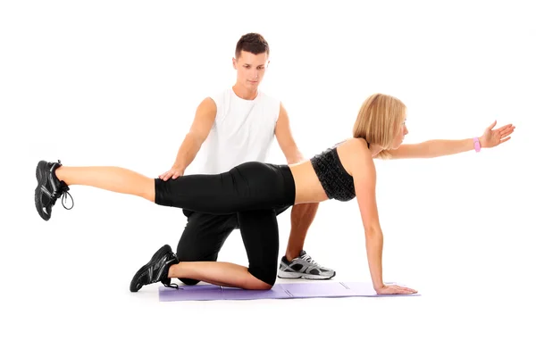 Personal trainer — Stock Photo, Image