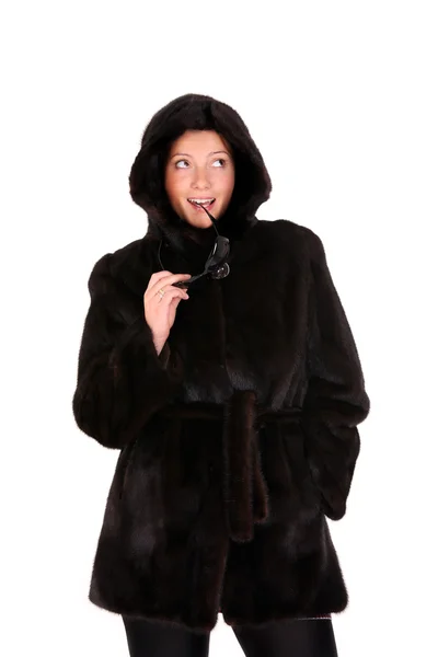 Mink coat — Stock Photo, Image