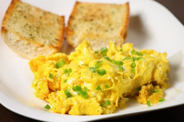 Scrambled eggs — Stock Photo, Image