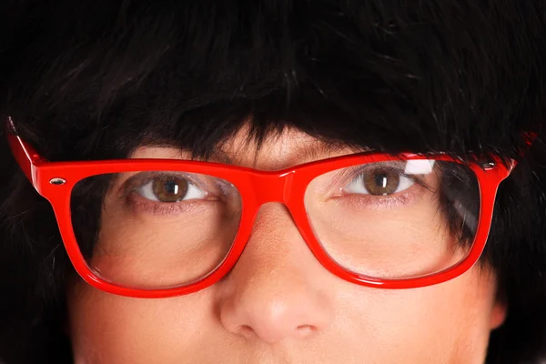 Rote Brille — Stockfoto