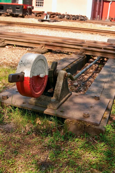Switching railroad — Stock Photo, Image