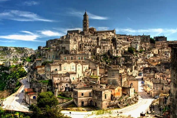 Matera, the old town "I Sassi" — Stock Photo, Image