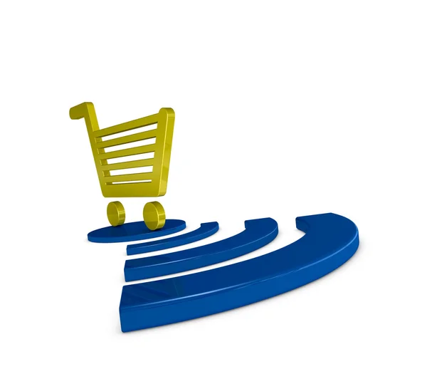 On-line shopping — Stock Photo, Image