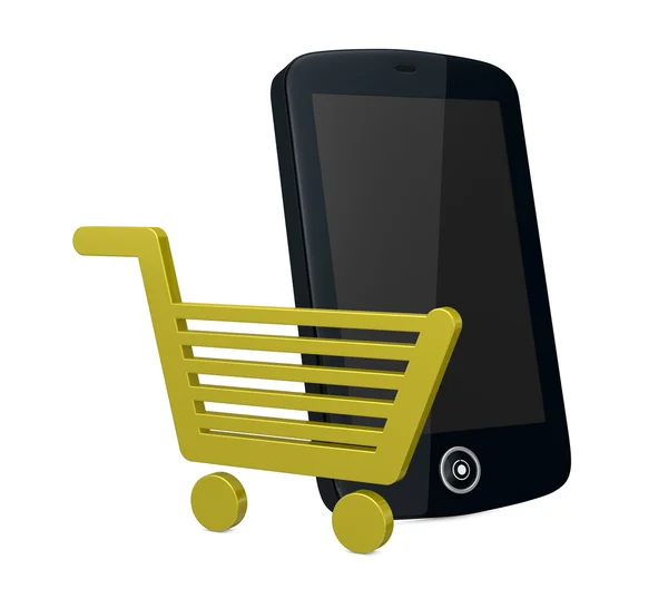 Shopping on-line — Foto Stock