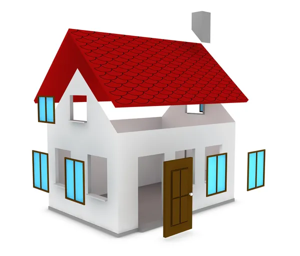 Building house — Stock Photo, Image