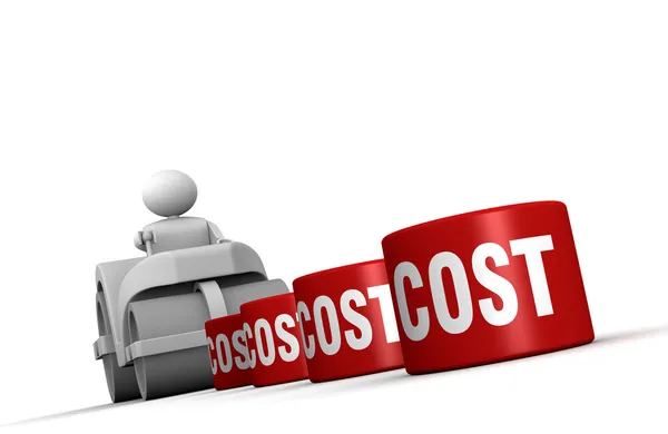 Redução dos custos — Fotografia de Stock