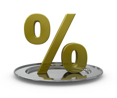 Percent sign clipart