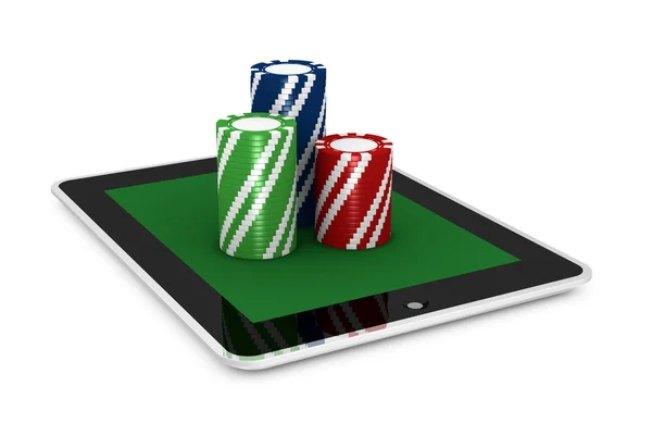 Hazardní hry on-line — Stock fotografie