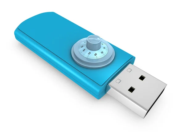 Chave USB — Fotografia de Stock