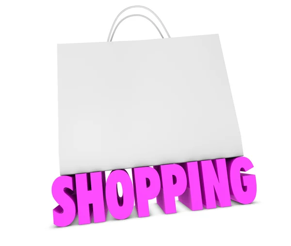 Shoppingväska — Stockfoto