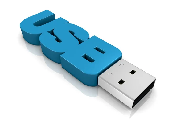 USB anahtar kavram — Stok fotoğraf