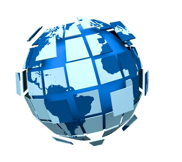 World globe — Stock Photo, Image