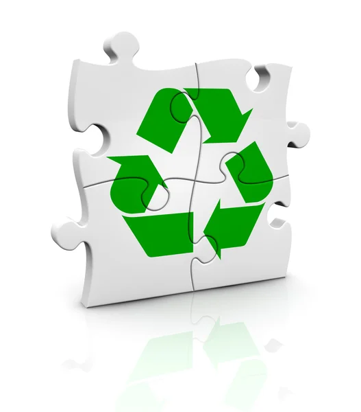 Recyclingkonzept — Stockfoto