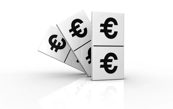 Concepto euro — Foto de Stock