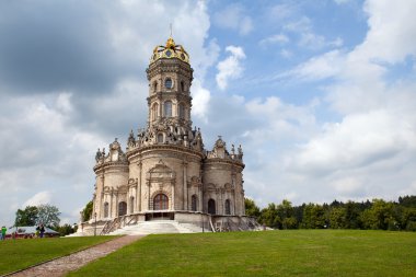 Blessed Virgin Mary Church in Dubrovitsy. Russia clipart