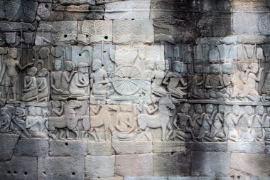 yontucu duvar, angkor wat