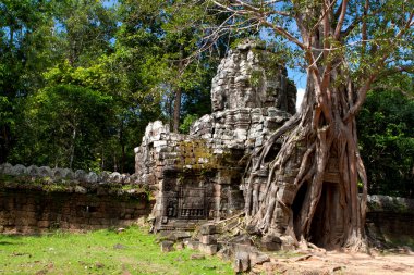 Ta Som temple. Angkor,Cambodia clipart