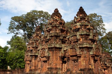 banteay srei Tapınağı. Angkor Kamboçya