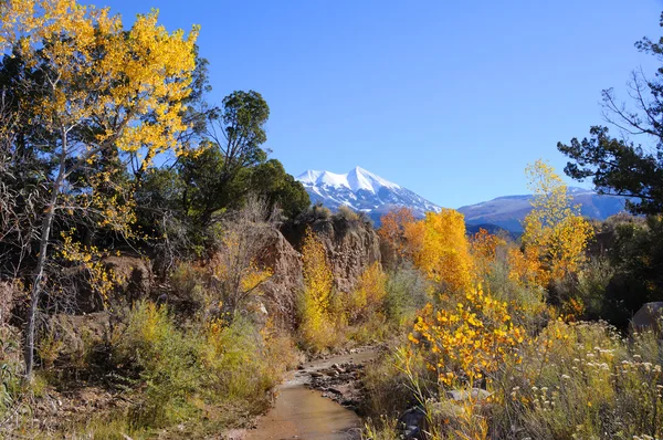 秋にラサル山脈 — ストック写真