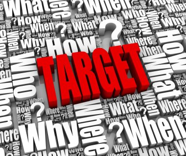 Customer Target clipart