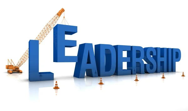 Построение лидерства — стоковое фото