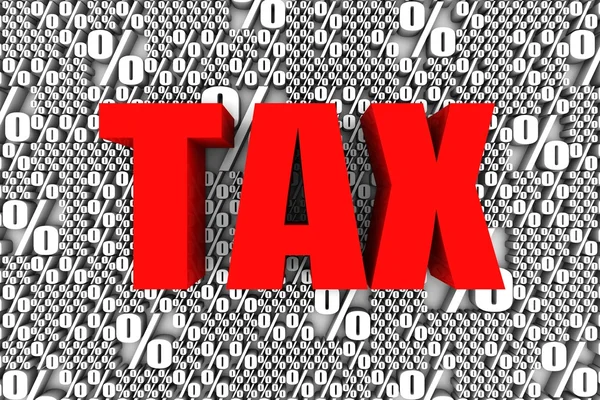 Taxas de imposto — Fotografia de Stock