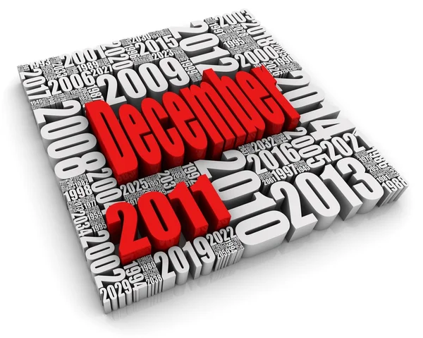 Dezembro de 2011 — Fotografia de Stock