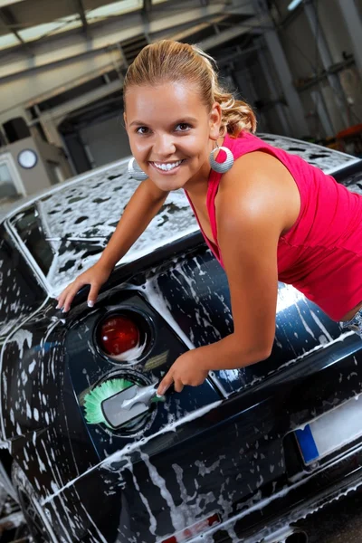 Clean car — Stock Photo, Image