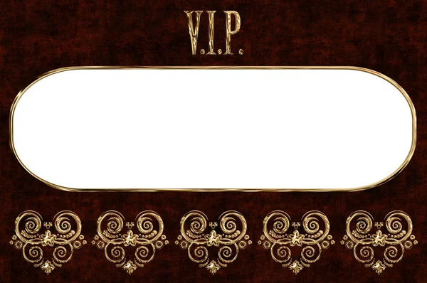 VIP карта — стоковое фото
