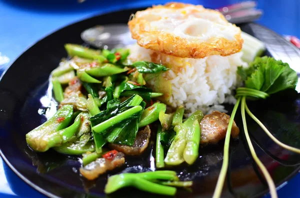 Thaise spicy heerlijk eten set — Stockfoto