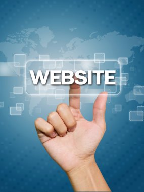 Web sitesi düğmesine basarak elle