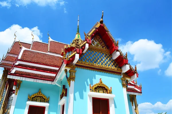 Magnifique temple de Bouddha bleu — Photo