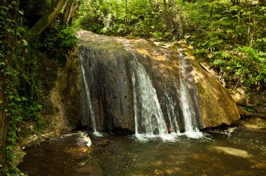 Waterfall tumbling (Molina/Fumane/Verona/Italy) clipart