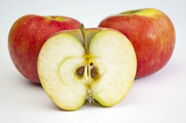 Яблочный порез — стоковое фото