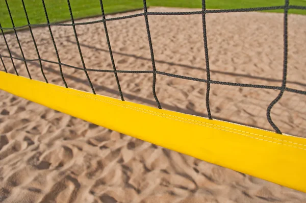 Пляжный футбол — стоковое фото