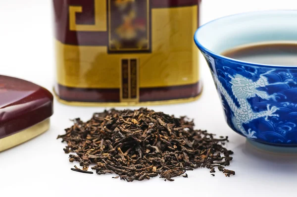 Chinese Pu-Erh tea — Stock Photo, Image