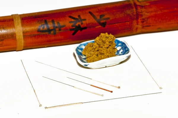 Igły do akupunktury — Zdjęcie stockowe