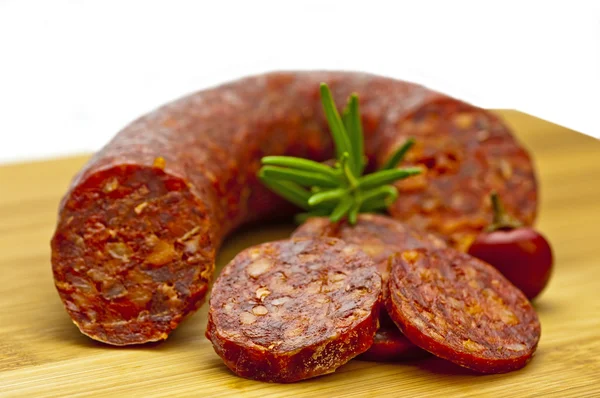 Salsiccia Chorizo — Foto Stock