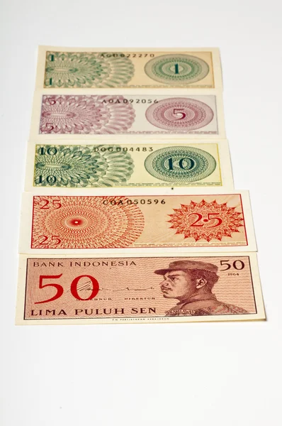 Former Indonesian money — Stock Photo, Image