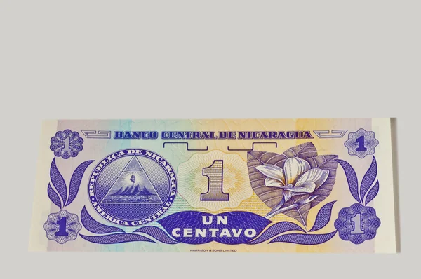 Currency of Nicaragua — Stock Photo, Image