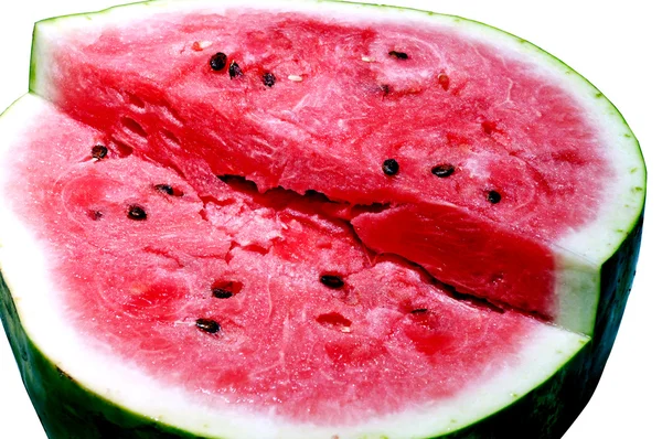 stock image Cut a ripe watermelon.