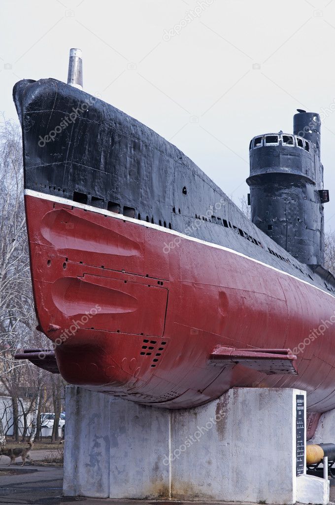 The old Soviet military submarine.