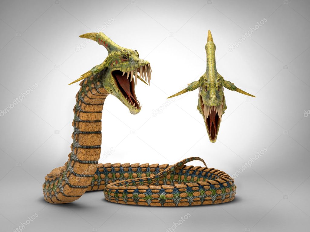 Dragon snake Stock Photo by ©papendesign 7382648