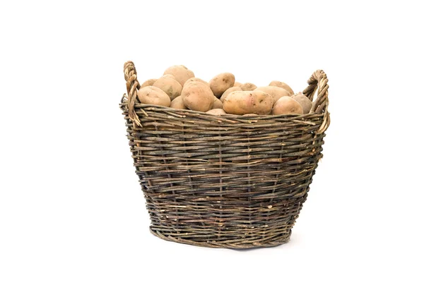 篮子里的土豆 — 图库照片