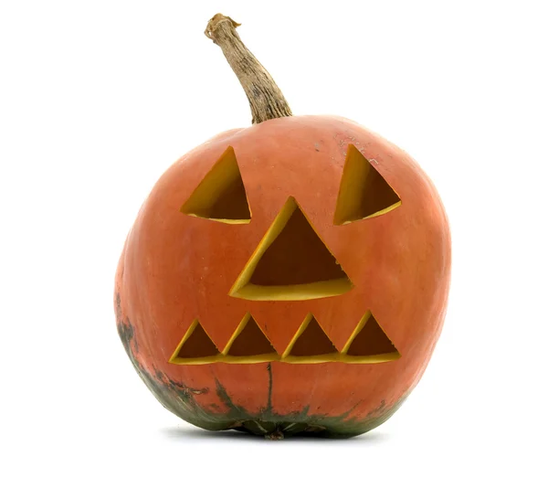 Halloween pumpkin is isolated — Stock Photo, Image