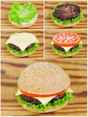 Hamburger clipart