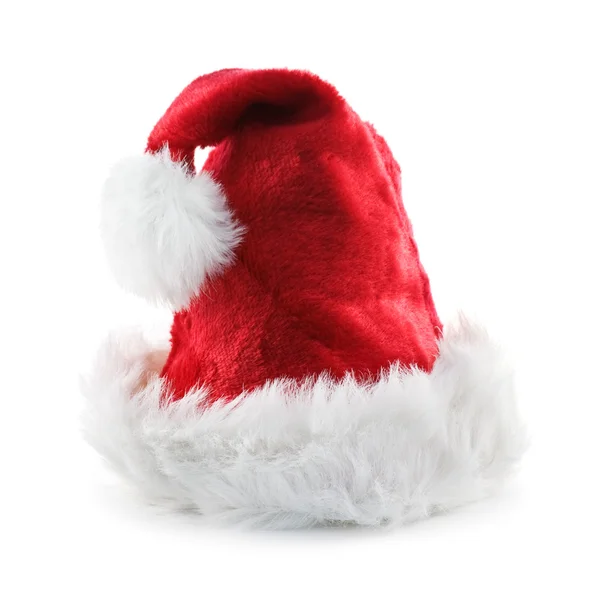 Santas hat isolated on white — Stock Photo, Image