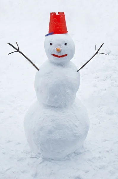 Снеговик — стоковое фото
